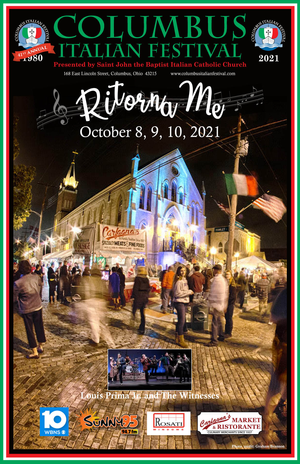 Festival Poster The Columbus Italian Festival